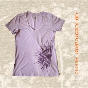 Fine merino wool tee.